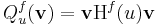 Q^f_u(\mathbf{v})=\mathbf{v}\mathrm{H}^f(u)\mathbf{v}\,
